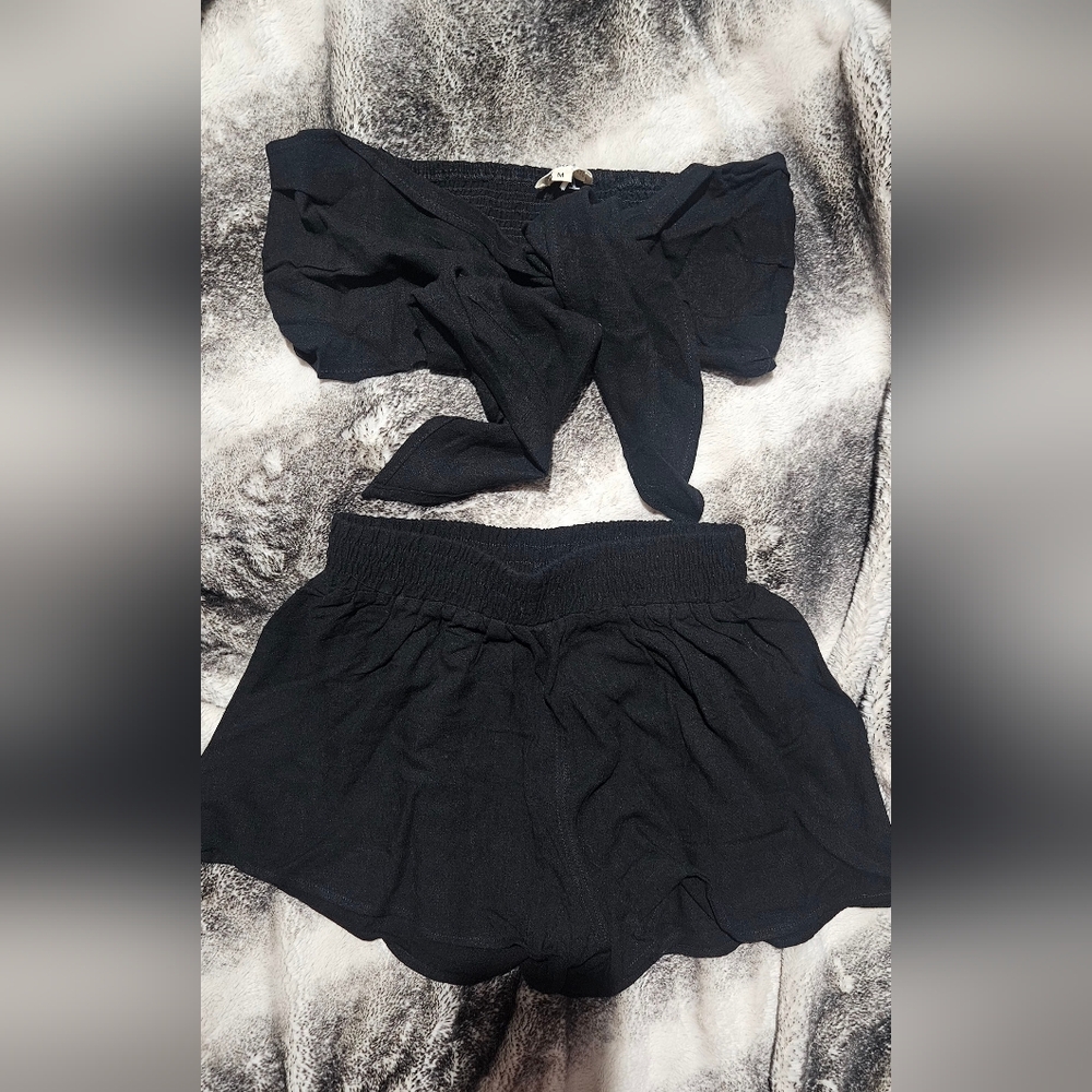 Black Two-Piece Set